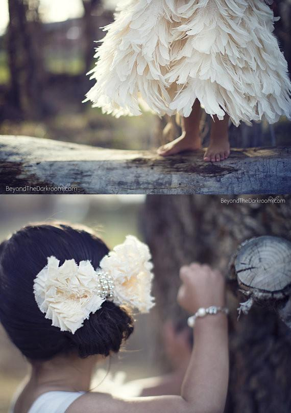 ラグジュアリーフェザードレス「Exquisite Elegant Luxury Girls Feather Dress」1歳から10歳