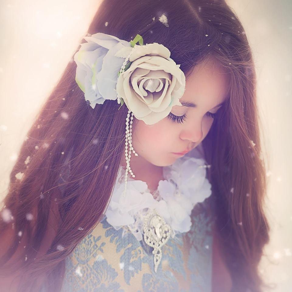 雪の女王風ドレス「Frozen In time Girls Dress」2歳から10歳