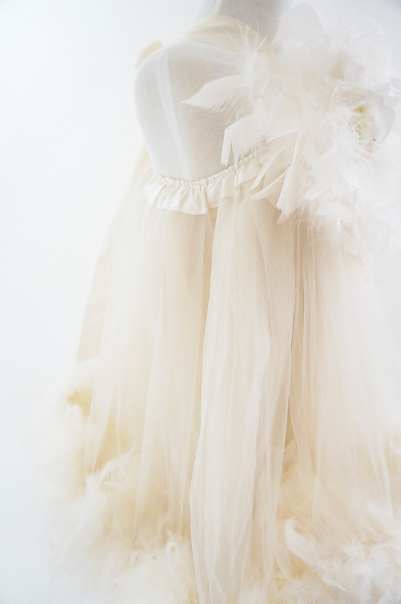 小さなお姫様のフラワーガールドレス 「Little Miss Princess Flower Girl Dress」