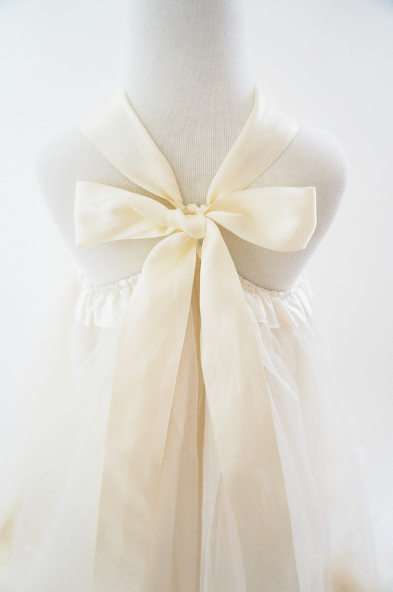 小さなお姫様のフラワーガールドレス 「Little Miss Princess Flower Girl Dress」
