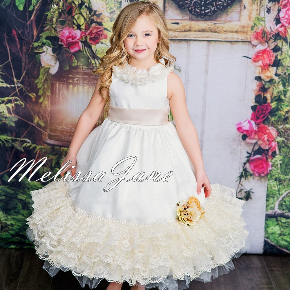 永遠の思い出 フラワーガールドレス「Memory's Forever Flower Girl Dress」0歳から14歳