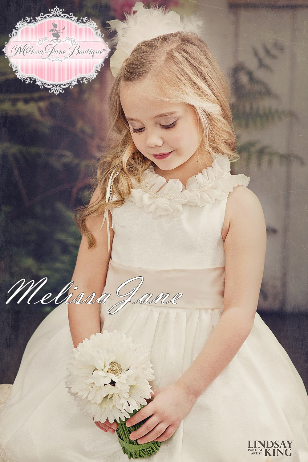 永遠の思い出 フラワーガールドレス「Memory's Forever Flower Girl Dress」0歳から14歳