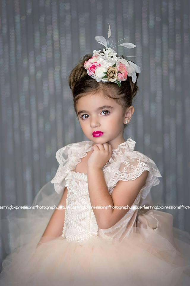 眠れる森の美女~美しいチュールドレス「Sleeping Beauty - Girls Tulle Exquisite Dress」2歳から12歳