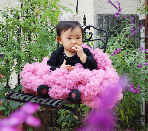 チュチュダスティローズ りなちゃん1才