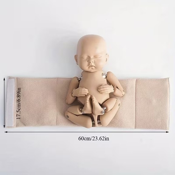 ワンタッチおくるみ ハンズフリータイプ ポージングブランケット