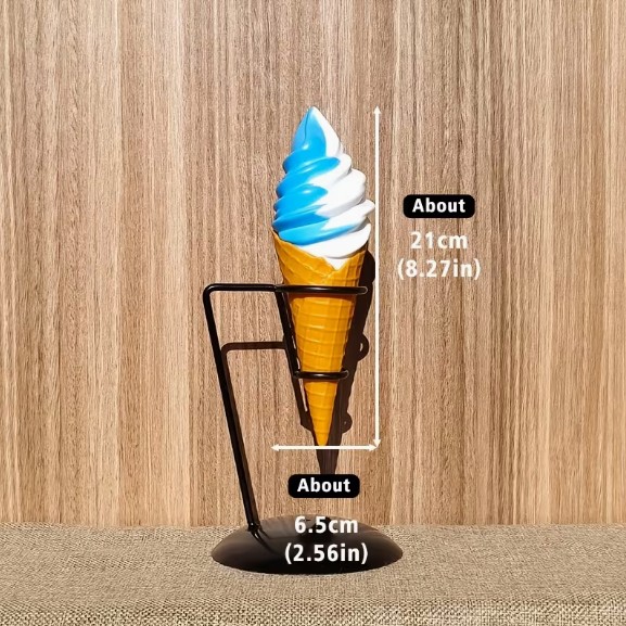 フェイクソフトクリーム スイーツオーナメント フェイクスイーツ デコレーション