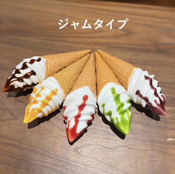 フェイクソフトクリーム スイーツオーナメント フェイクスイーツ デコレーション