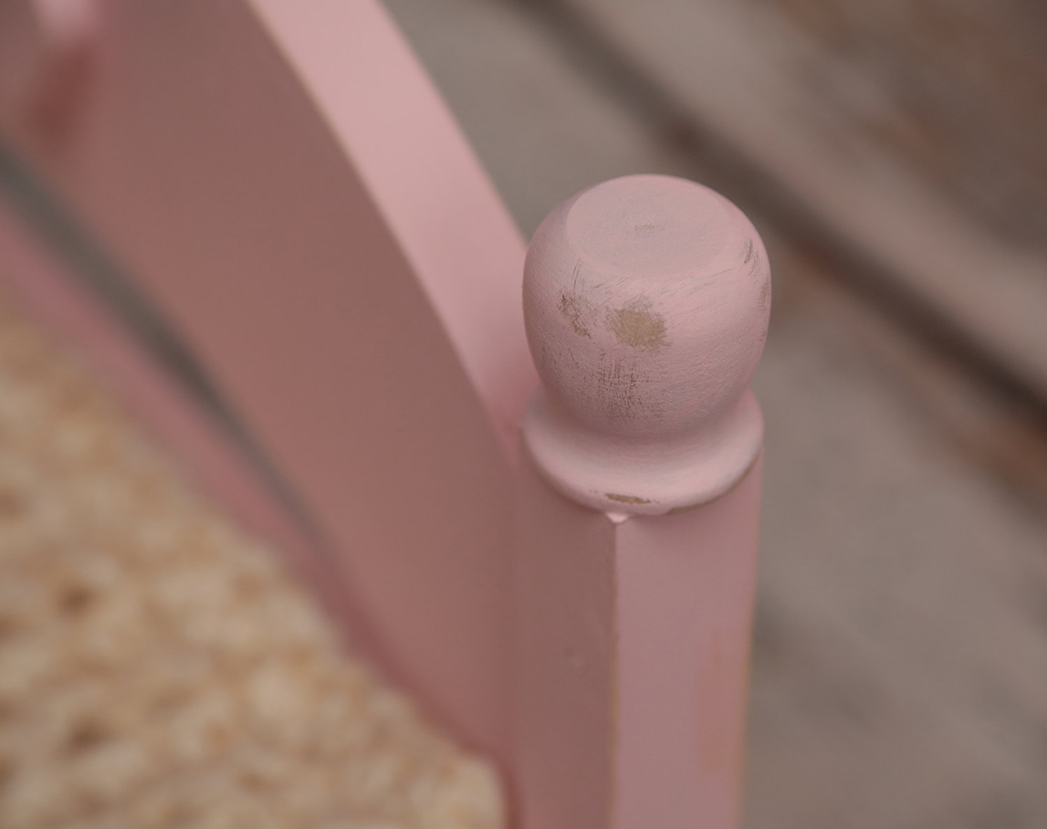 ハンドメイド★お姫様の木製ベッド