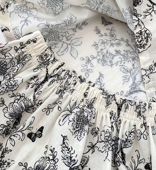 エリザベスカラー風ツーピース