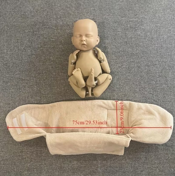 ワンタッチおくるみ ポージングブランケット