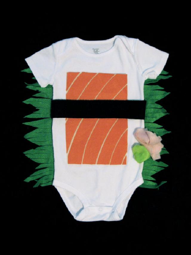 ハロウィン コスチューム お寿司柄♪ロンパース♪可愛いくておもしろい海外デザイン♪ Newborn-24months