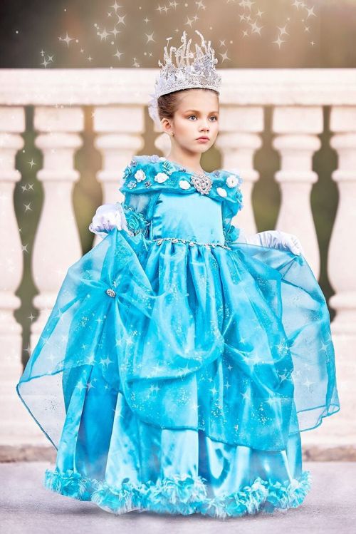 シンデレラ姫のラグジュアリーなドレス Cinderella Disney Inspired Ballgown 12カ月から12歳