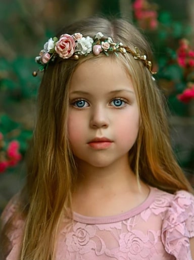 Madeline 花冠 花かんむり こどもサイズ フラワー クラウン 王冠 ティアラ