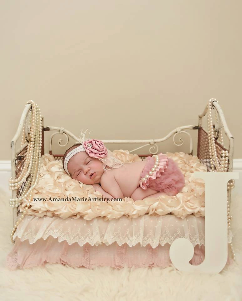 Newbornフォト★ギフトにも!ピンクのシフォンチュチュブルマとサッシュのセット