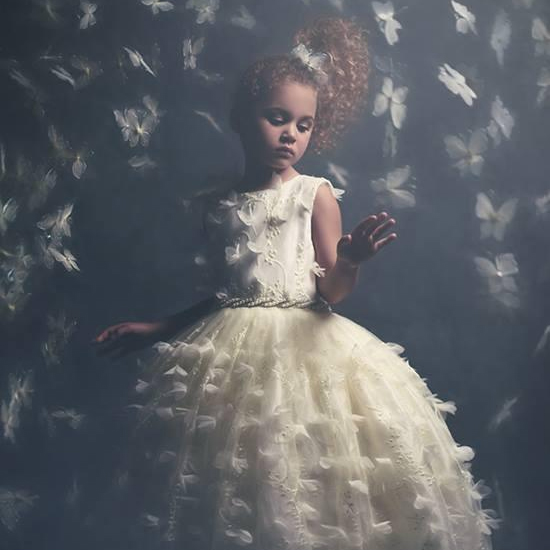 バタフライ・キス「Butterfly Kiss Flower Girl Dress」2歳から10歳