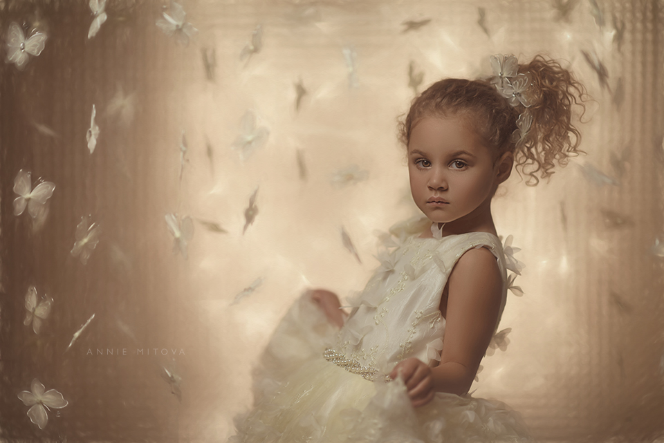 バタフライ・キス「Butterfly Kiss Flower Girl Dress」2歳から10歳