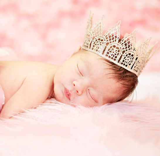 ベビークラウン 王冠 レンタル 赤ちゃんが可愛いプリンセスに大変身 他とはかぶらないスタジオ写真撮影に
