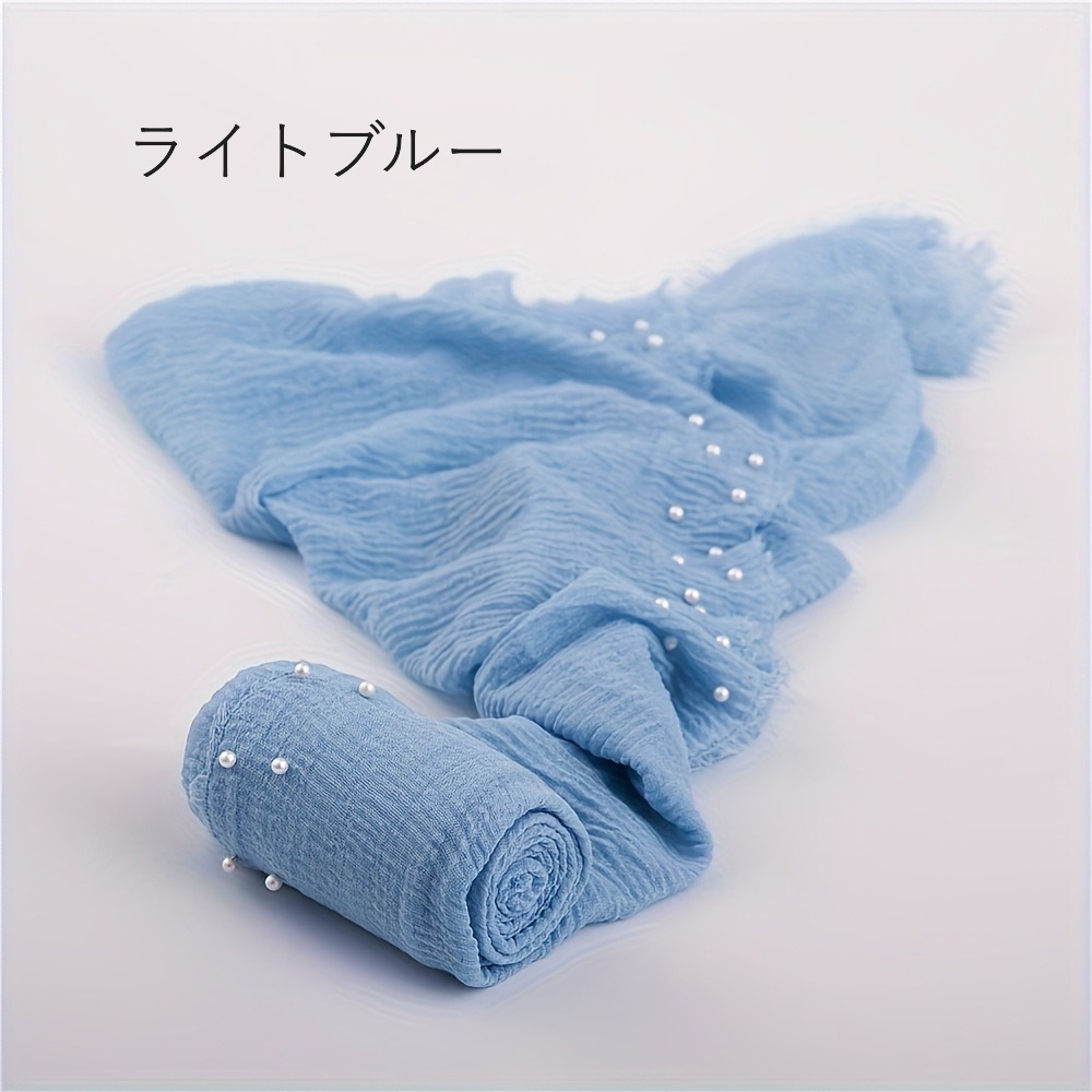 パール付きベビーラップ 撮影用スワドル