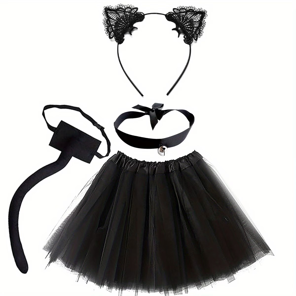 キャットコスチューム４点セット