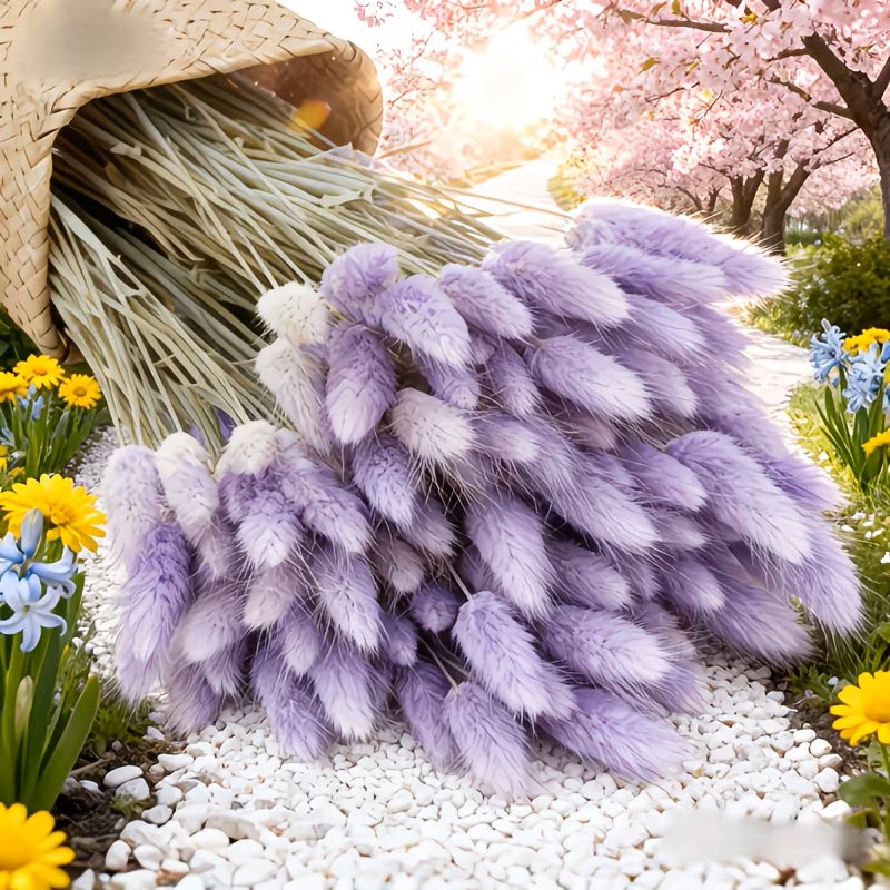 ラベンダーカラーラビットテールブーケ