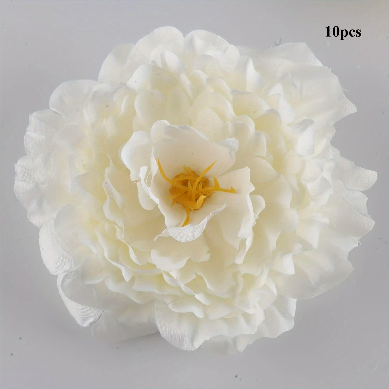 ミルキーホワイトフェイクフラワー13cm/10個セット