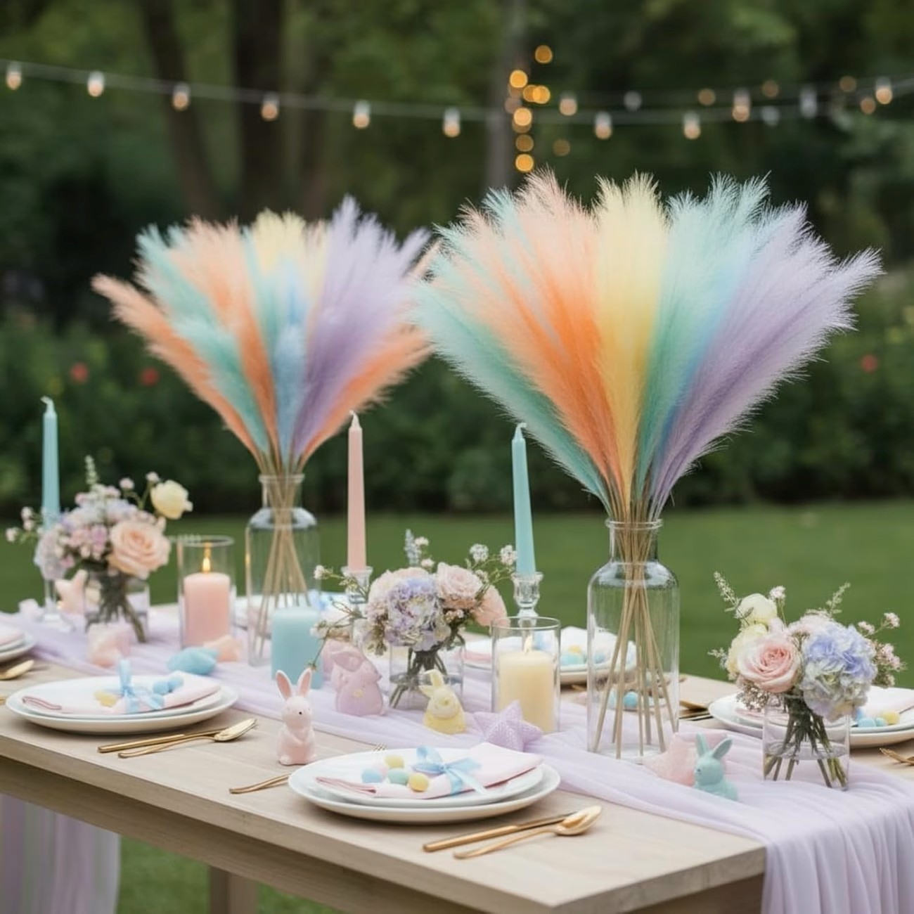 レインボーグラスブーケ 12本セット