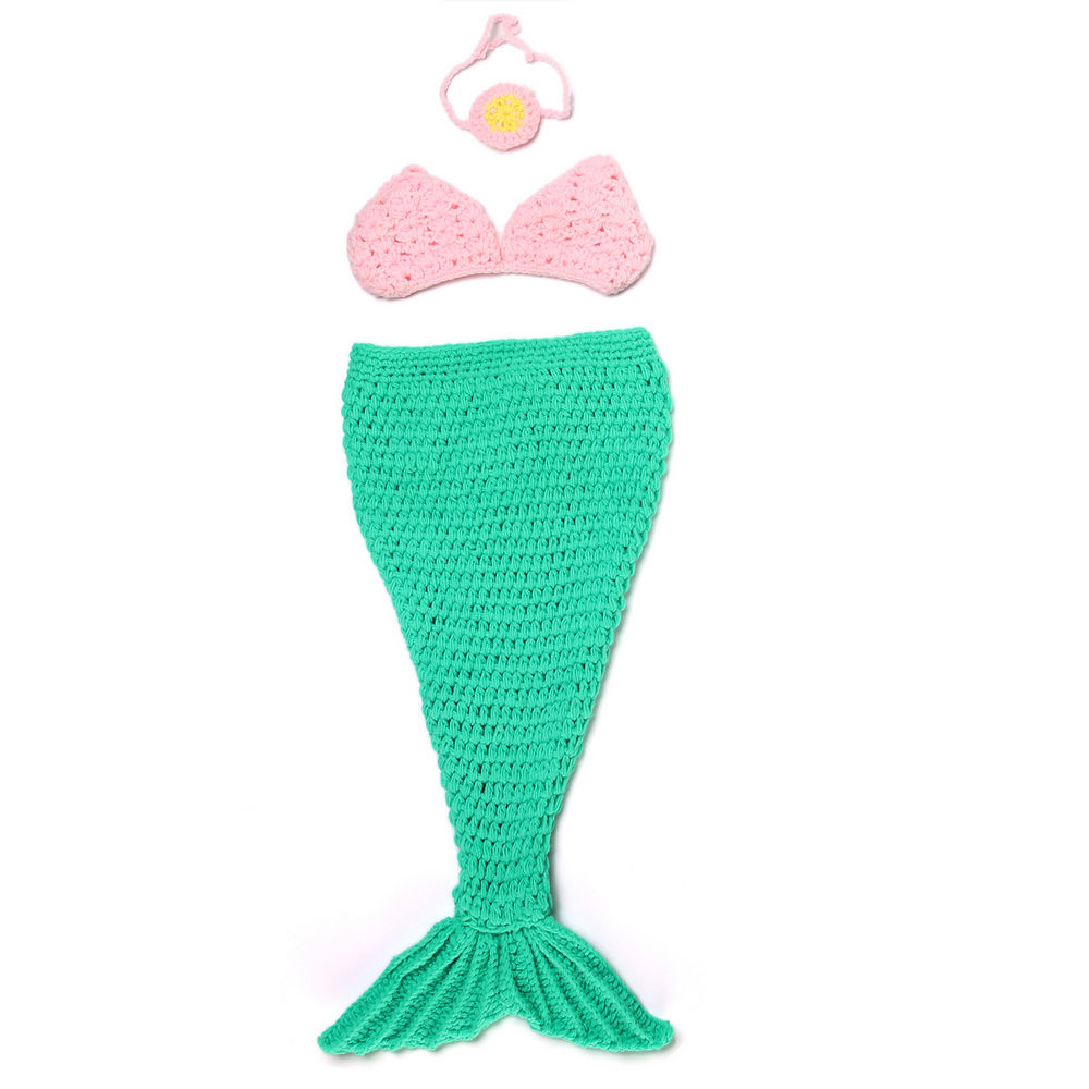 リトルマーメイド♪かぎ針編みの小さな人魚コスチュームセット